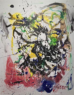 EMOCIONES (ABSTRACTO), OCTAVIO URBINA ÁVAREZ
