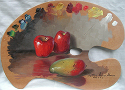 MANZANAS Y MANGO (PALETA), OCTAVIO URBINA ÁVAREZ
